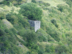 
Craig-y-gaer sewage tank, Clydach Gorge, July 2012